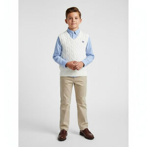 Chaps Sweater Vest & Cherokee Pants Set Boys 8